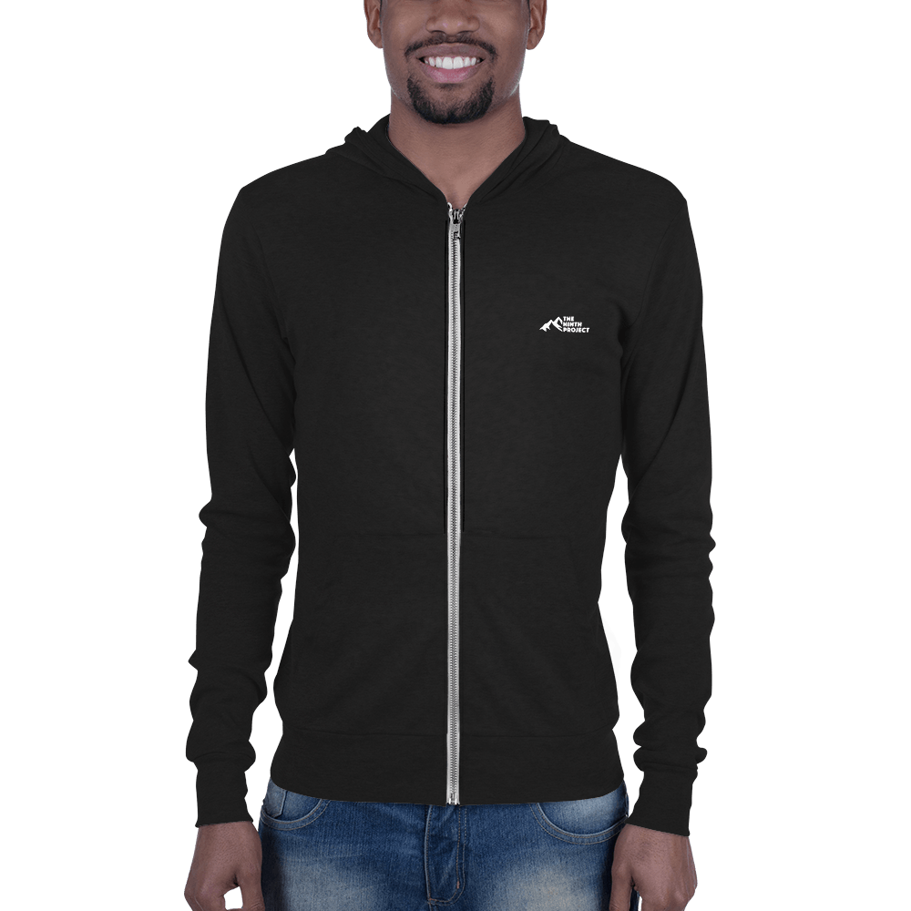 The Ninth Project Classic Unisex Zip-hoodie - Merino Hoodie Mens (1000x1000), Png Download