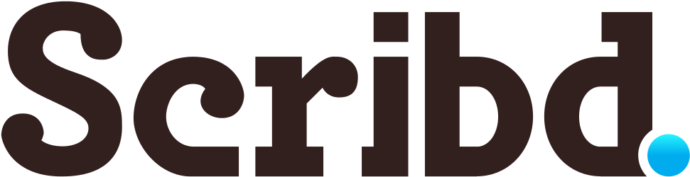 Content Types In Digital Format Continue To Co-exist - Scribd Logo Png (1000x278), Png Download