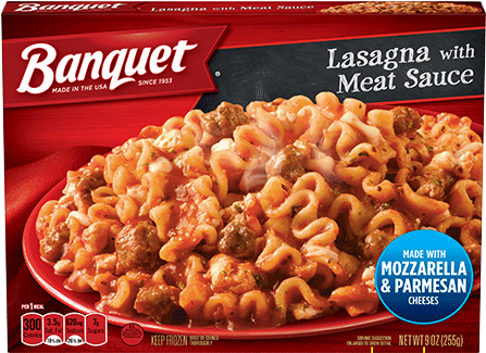 Banquet Salisbury Steak, Mega Meal - 15.25 Oz (500x500), Png Download