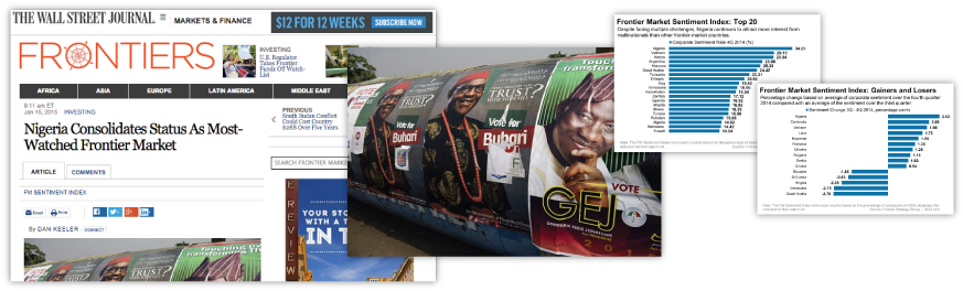 Wall Street Journal Fm Sentiment Index - The Wall Street Journal (1038x300), Png Download