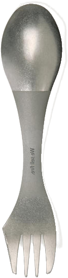 Spork Titanium - Spoon (600x600), Png Download