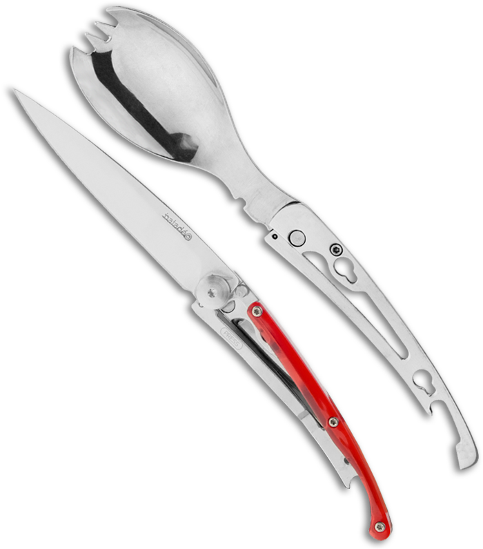 Balade Le 52 Grammes Spork Knife Folder - Blade (711x800), Png Download