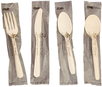 Taterware Bio-based Cutlery - Cutlery (360x360), Png Download