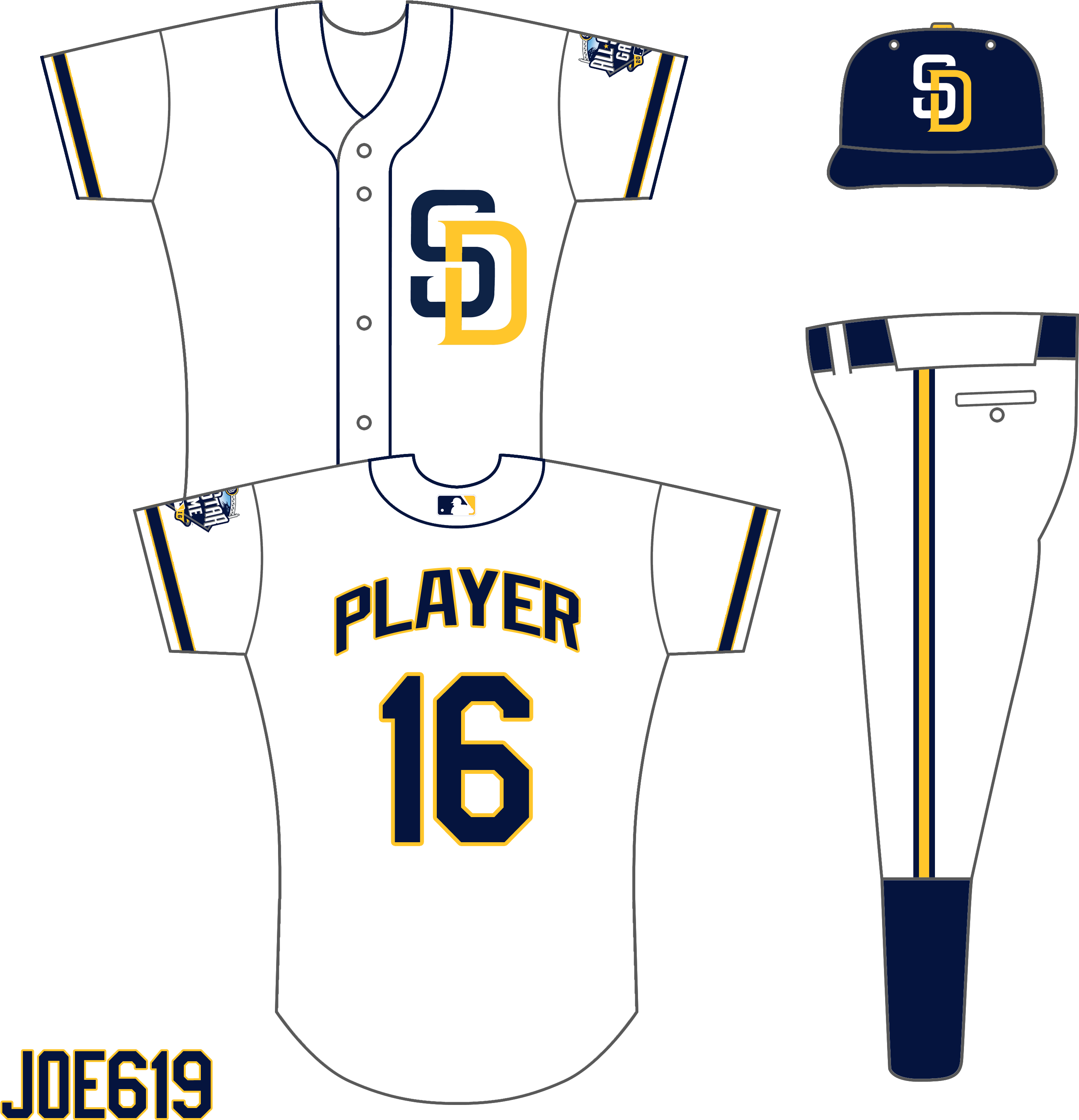 2016 Home Uniform - Sports Jersey (3000x3000), Png Download