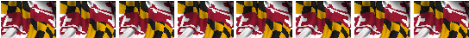 Maryland Flag Reflective Helmet Trim - Maryland Flag Strip (468x468), Png Download