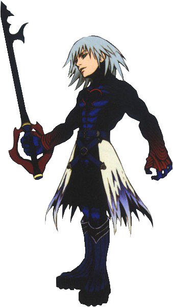 At The Dm's Discretion, A Wielder May Loose Their Ability - Kingdom Hearts Riku Heartless (339x599), Png Download