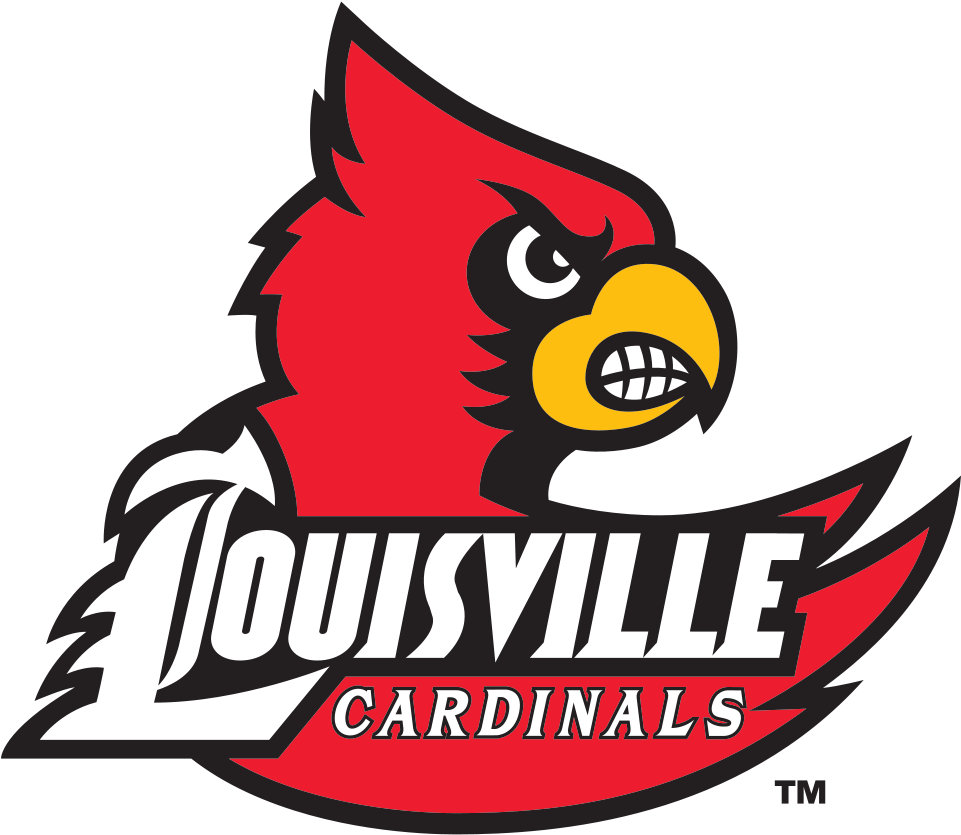 Png Library Download Cardinal Svg Football Louisville - University Of Louisville Cardinals Logo (1000x872), Png Download