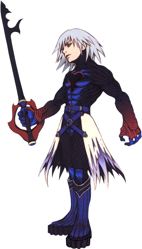 Image Dark Riku Png Mcleodgaming Wiki Fandom Powered - Kingdom Hearts 2 Riku Keyblade (600x891), Png Download