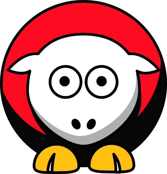 Sheep - Louisville Cardinals - Team Colors - College (576x600), Png Download