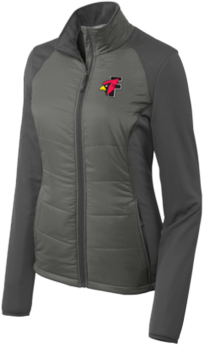 Fondy Cardinals - Nike Women's Cropped Training Hoodie (500x750), Png Download