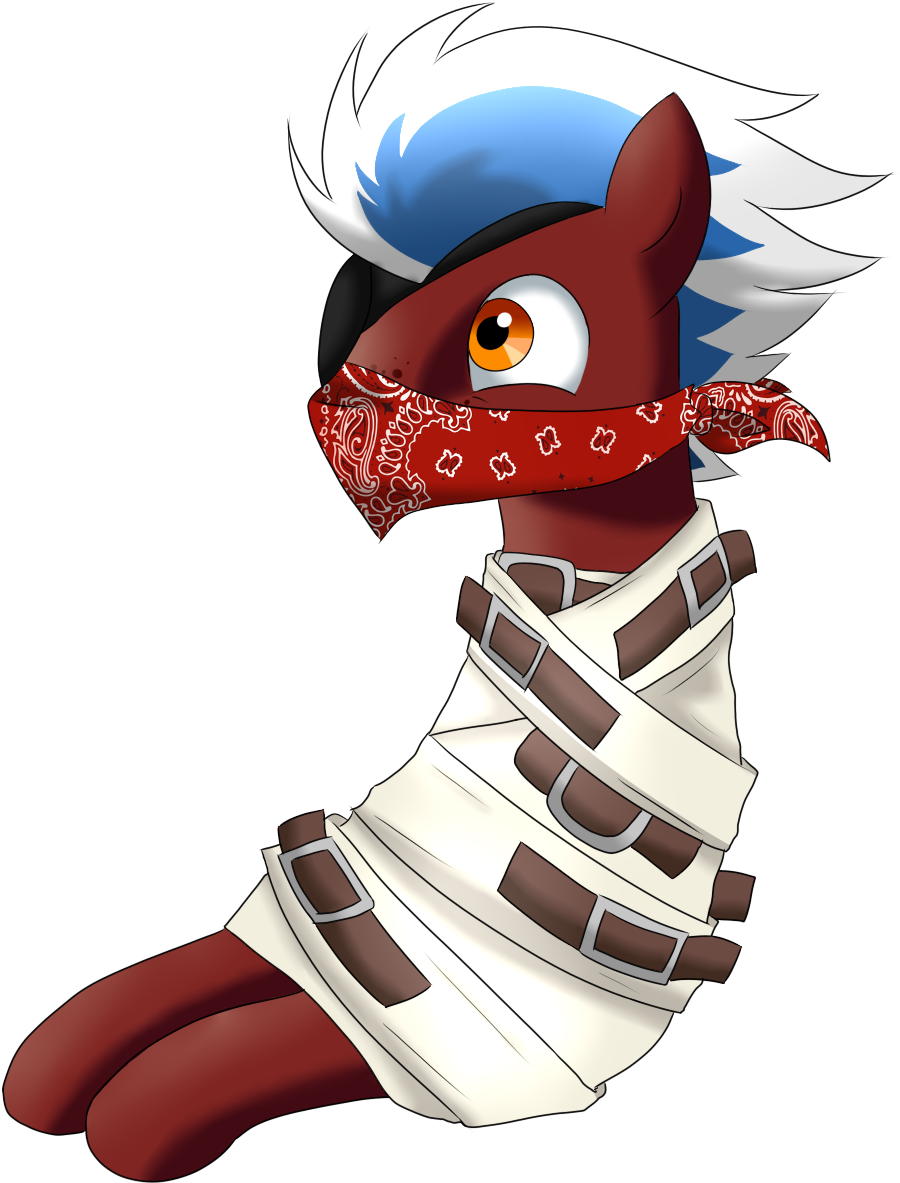 Bandana, Bondage, Cloth Gag, Gag, Oc, Oc Only, Oc - Gag Gag (1000x1250), Png Download
