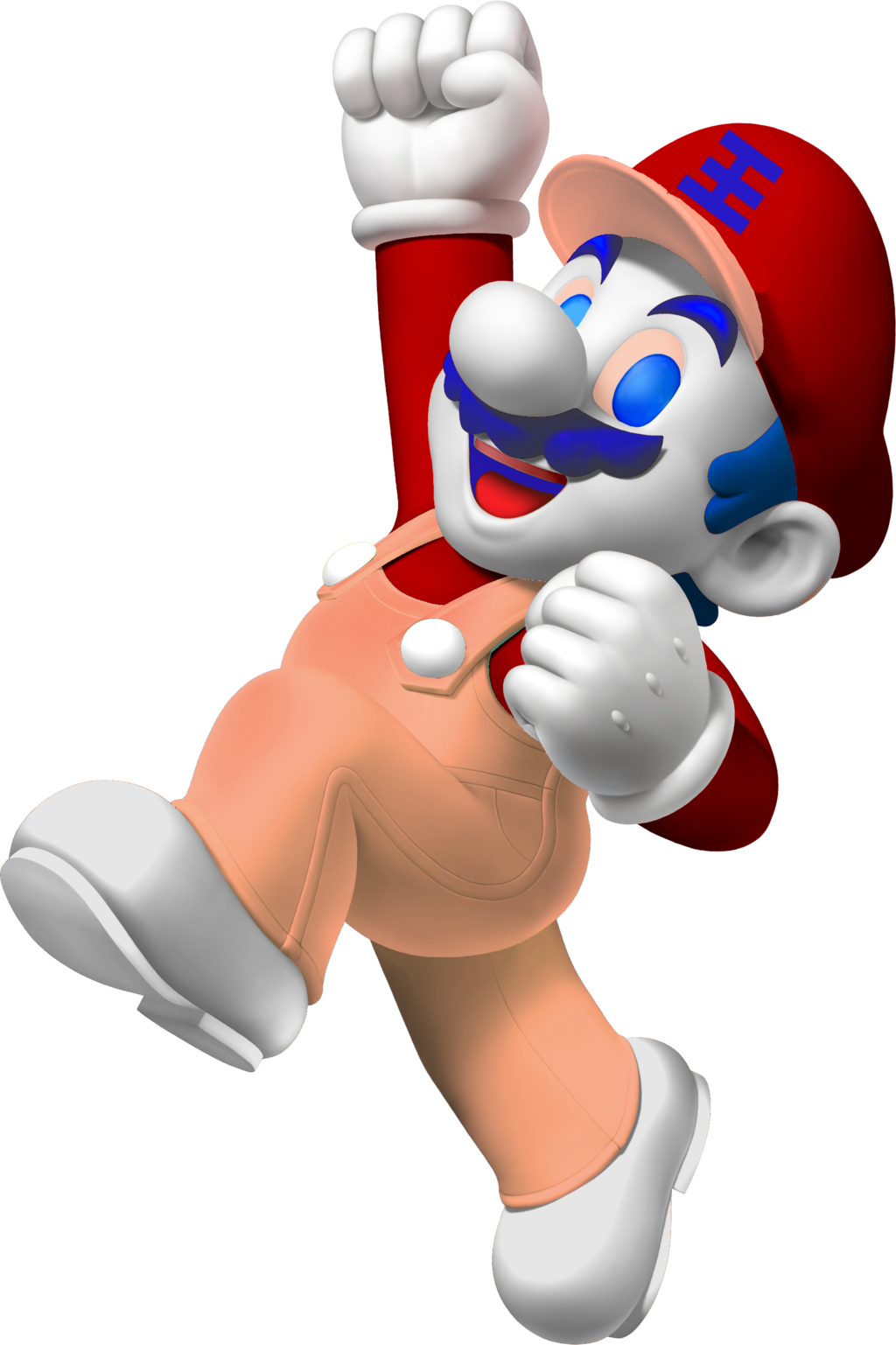Supergranddad3dland - Kartun Mario Bros Png (1024x1537), Png Download
