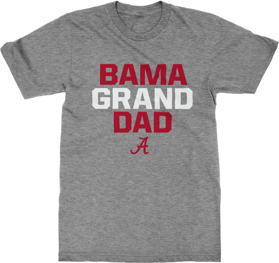 Bama Grand Dad - Alabama Crimson Tide Football (1024x1024), Png Download
