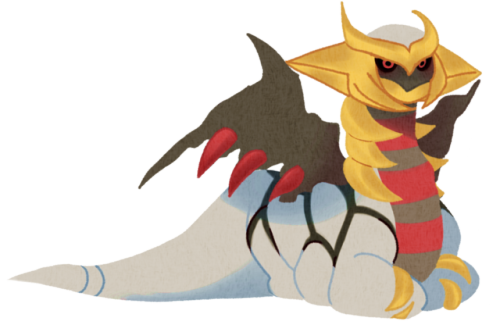 Tv View - 🌸 - Pokemon Giratina (500x332), Png Download