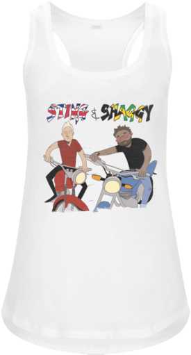 Sting & Shaggy Tank - Sting Shaggy T Shirt (600x600), Png Download