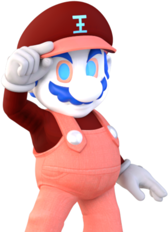 I'm Surprised Grand Dad Hasn't Been Rendered Sooner - Smash Bros Ultimate Renders (384x480), Png Download