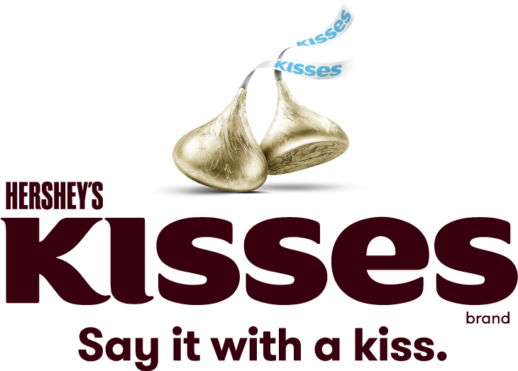 Kisses-logo - Hershey's Kisses, Milk Chocolate - 12 Oz Bag (729x531), Png Download