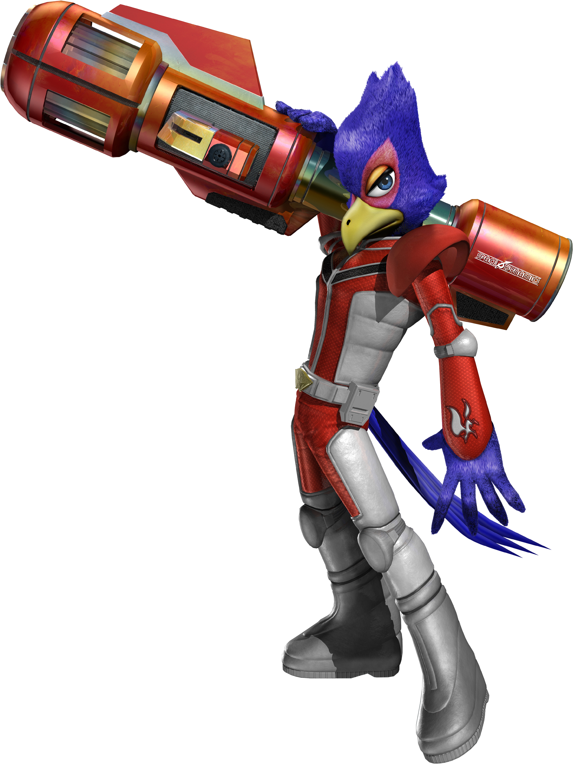 File Falcoassault3 Falco Lombardi Star Fox Assault Full Size Png Download Seekpng