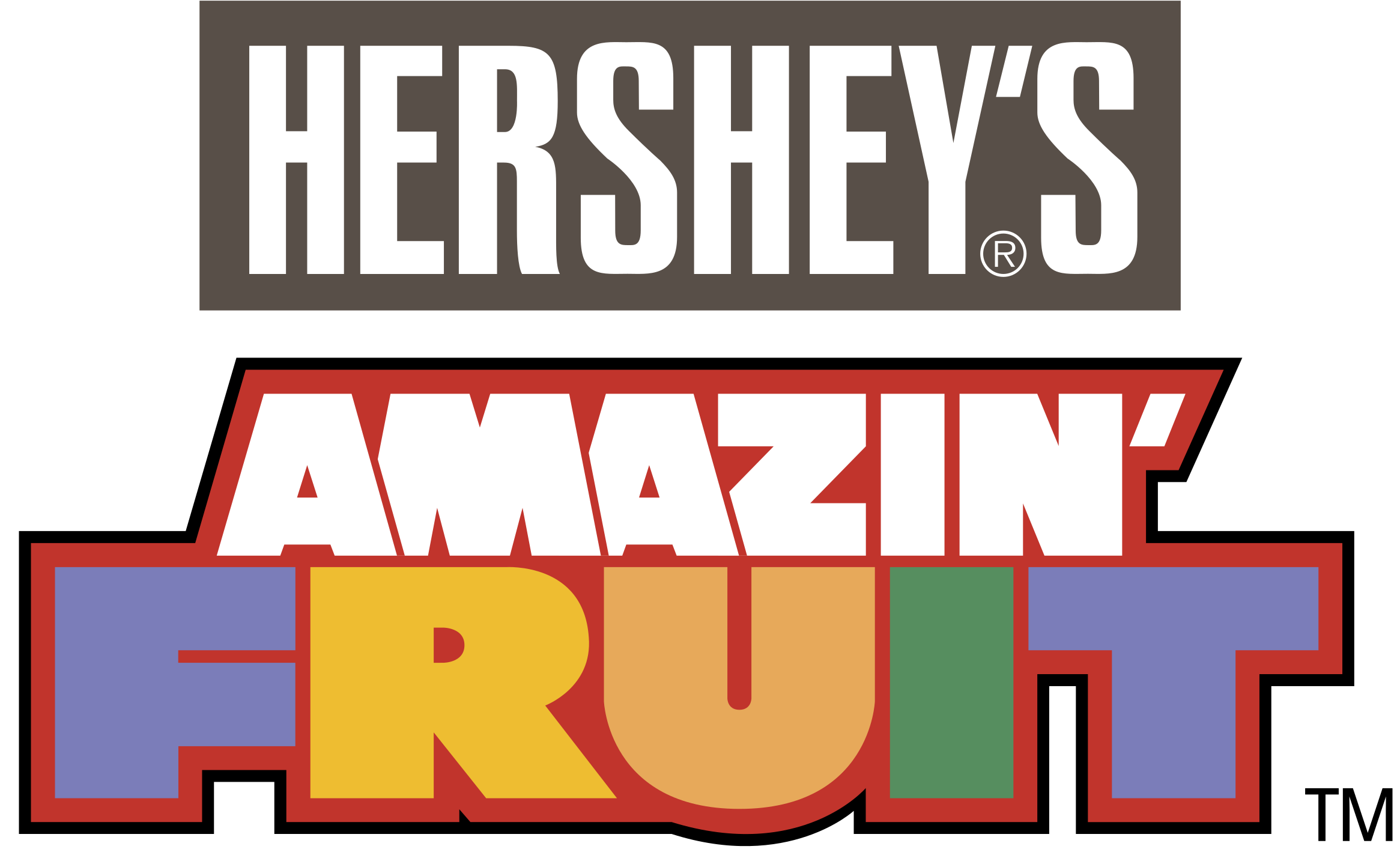 Hershey's Amazin' Fruit Logo Png Transparent - Hershey's (2400x2400), Png Download