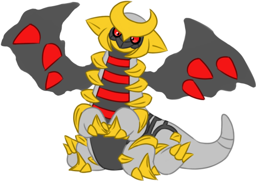 Giratina, At The Request Of @pinktsundere ❤ It Was - Giratina (904x720), Png Download