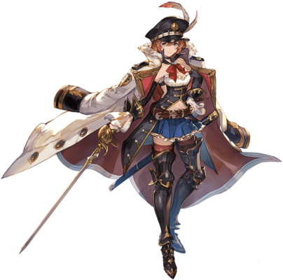 Lecia A - Granblue Fantasy Touken Ranbu (480x400), Png Download