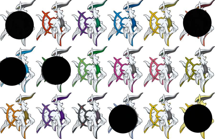 Fist, Draco, Splash, Electric, Meadow, Poison Phsychic, - Two Form Of Giratina (900x584), Png Download