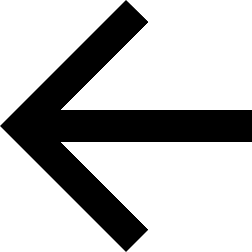 Arrow Back - - Android Back Button Png (980x980), Png Download