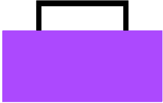 Bayley Boombox Back Icon - Majorelle Blue (570x350), Png Download