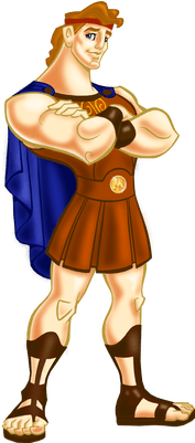 Hercules Cartoon - Hercules Png (400x400), Png Download