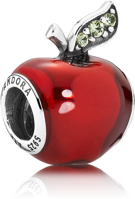 Disney, Snow White's Apple - Apple Charm Pandora (999x999), Png Download
