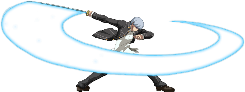 P4arena Yu Crossslash - Portable Network Graphics (800x301), Png Download