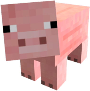 Minecraft Pig Png (400x400), Png Download