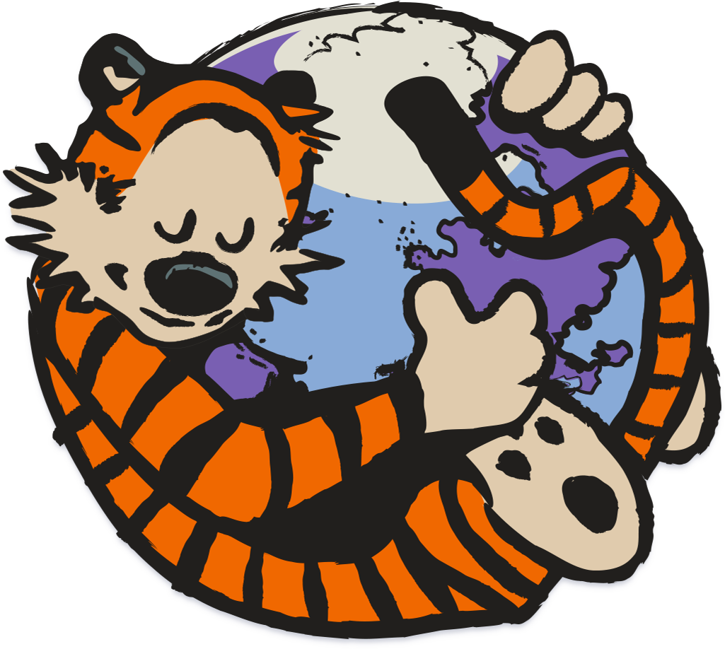 61885886 - Hobbes Firefox Icon (1024x1024), Png Download