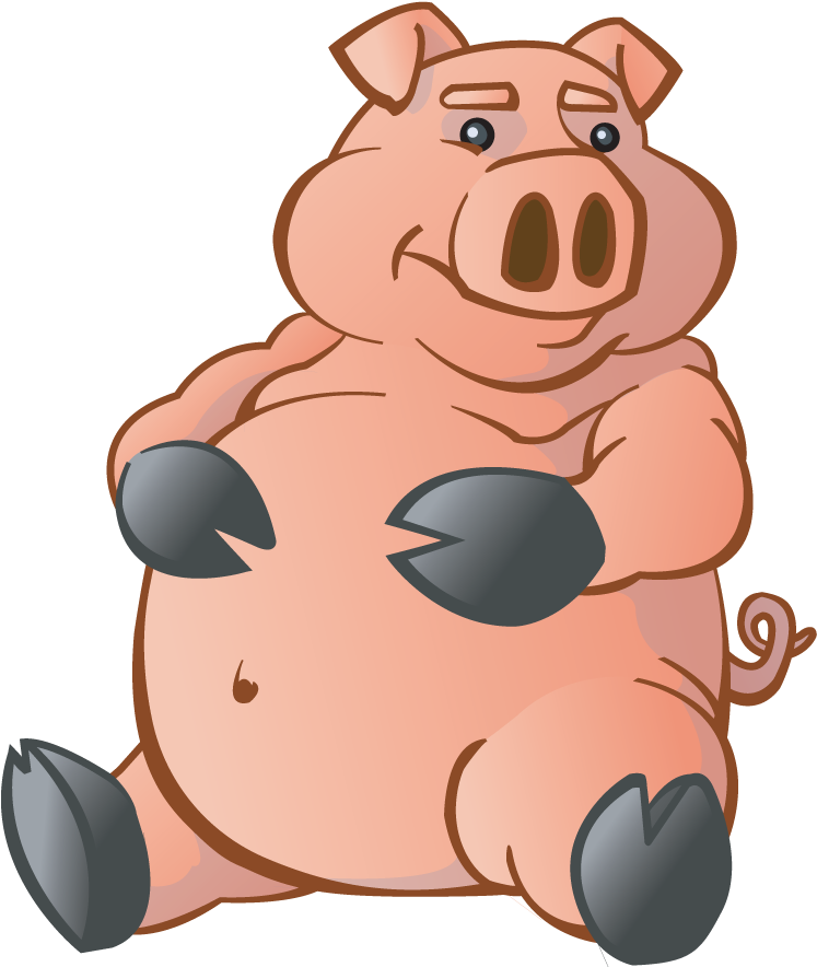 Pig Transparent Png Sticker - Napoleon Animal Farm Png (746x900), Png Download