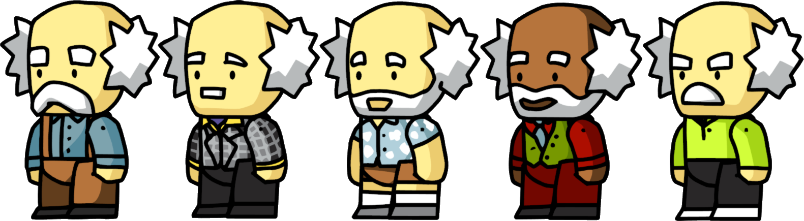 Scribblenauts Wiki - Grandfather's Png (1581x435), Png Download