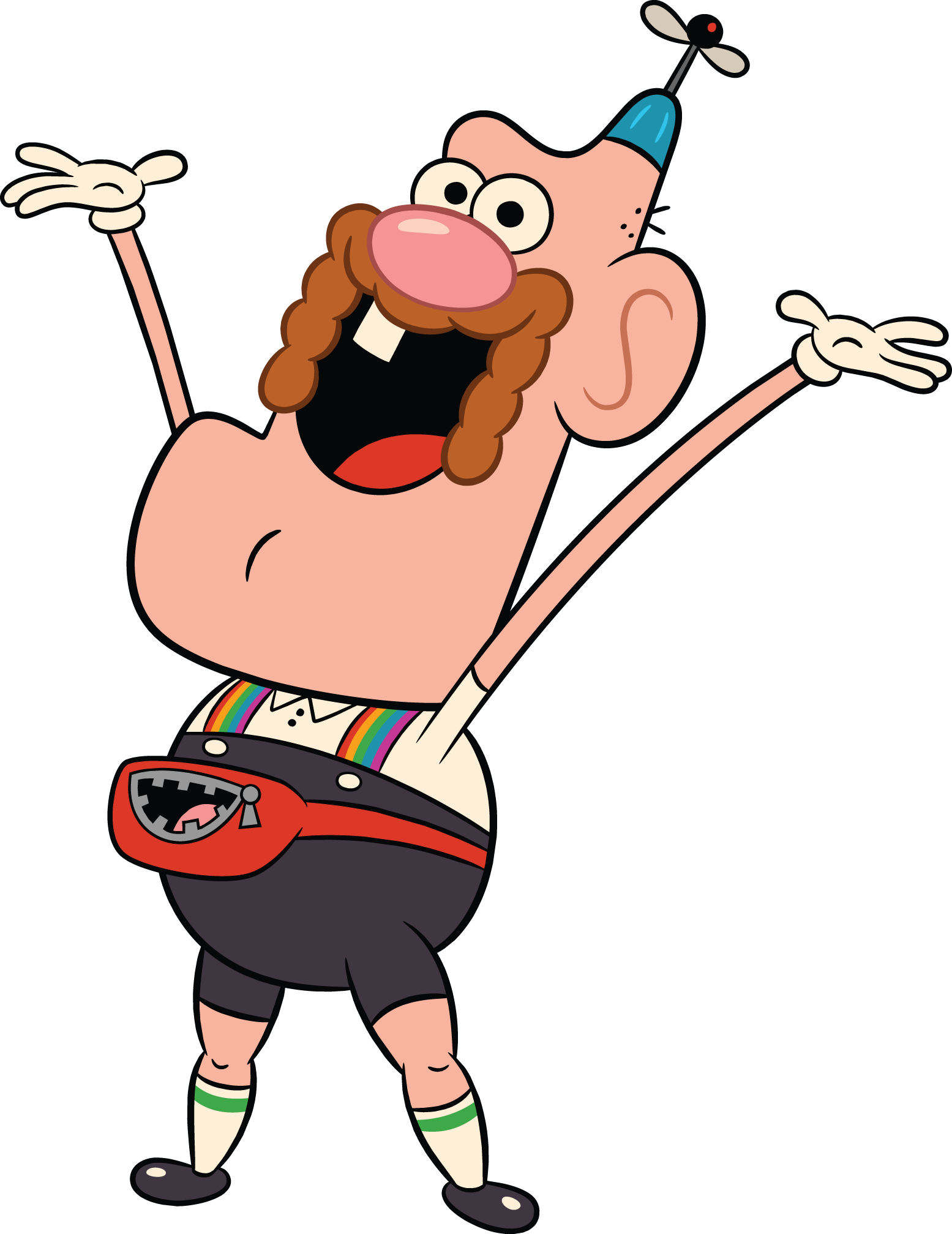 Uncle Grandpa (1555x2015), Png Download