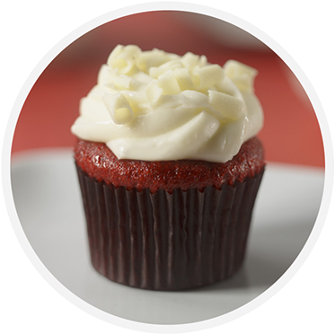 Red Velvet - Dream Factory Red Velvet Mini Cake Bite (410x395), Png Download