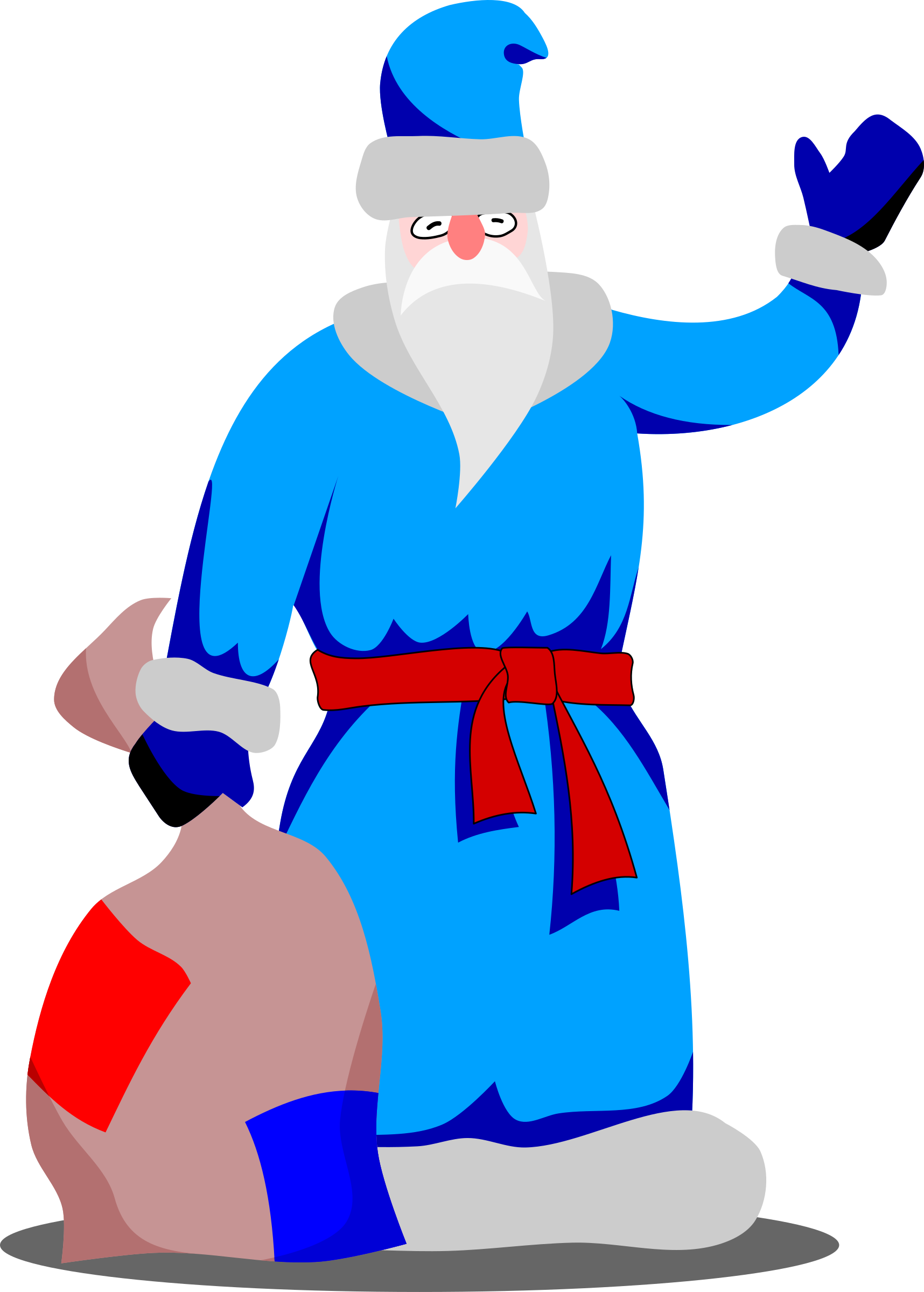 Big Image - Granpa Frost Png (1716x2400), Png Download