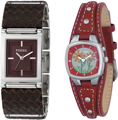Fossil Menwomen 01 - Watch (480x430), Png Download