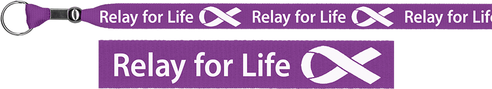 Relay For Life Lanyard - Paper Product (1000x275), Png Download