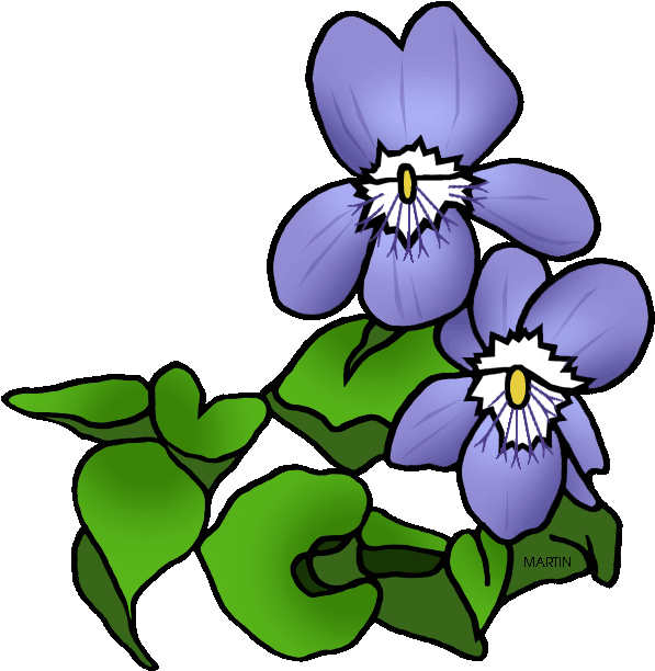 State Of New Jersey - Violet Clip Art (619x648), Png Download