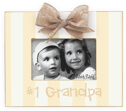 #1 Grandpa Cream Ribbit-ribbit - Merry Christmas Picture Frame In Cardinal (600x600), Png Download