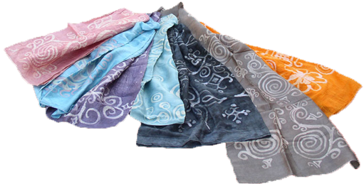 "batik Is Both An Art And A Craft, Which Is Becoming - Silk (519x280), Png Download