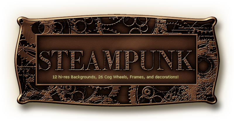 Steampunk Backgrounds (800x416), Png Download