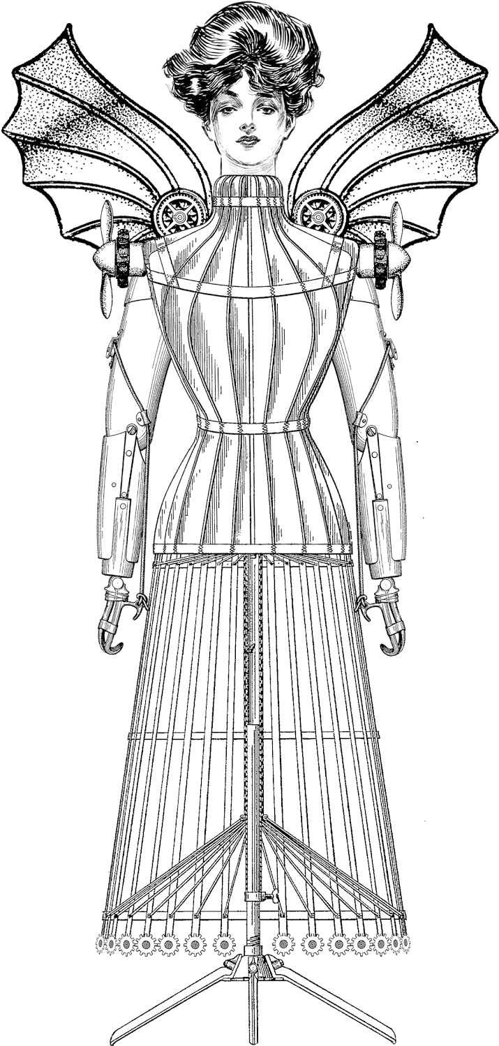 To Download Click On The Picture To Get A Full Size - Poster: Gibson's Portrait Of Gibson Girl, From Drawings (876x1600), Png Download