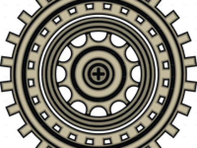 Steampunk Gear Clipart 3d Png - 22-200 (640x480), Png Download