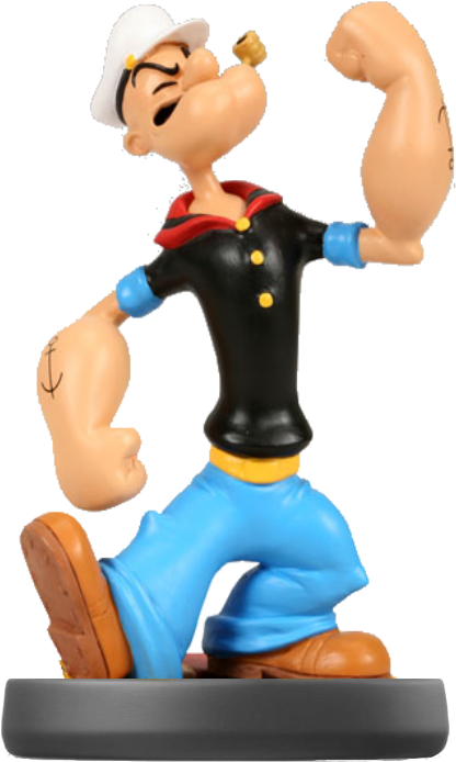 View Samegoogleiqdbsaucenao Assembleamiibo Popeye , - Super Smash Bros Popeye (495x782), Png Download