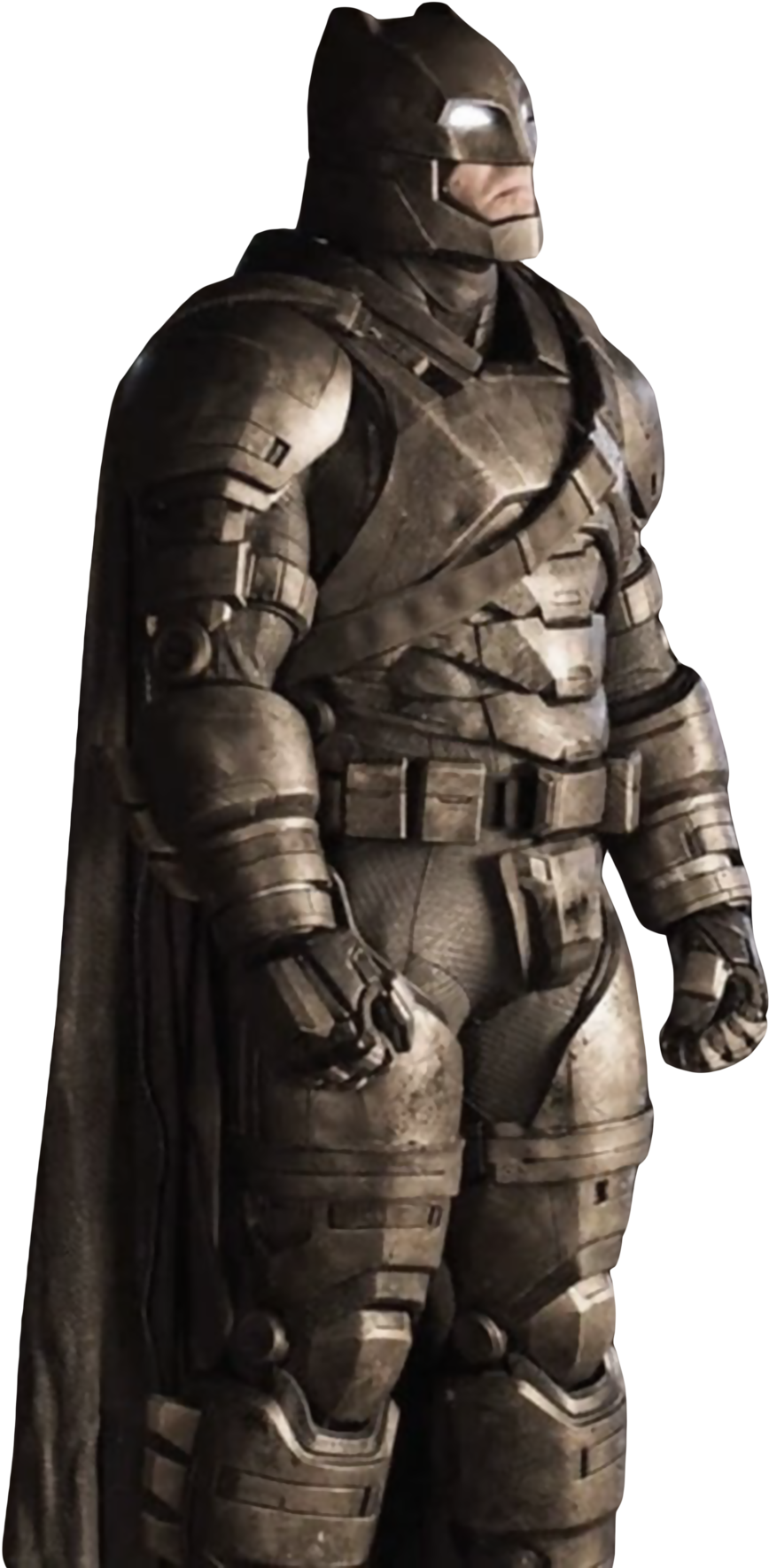 Batman Armor Png Image - Ben Affleck Armored Batman (1024x1820), Png Download