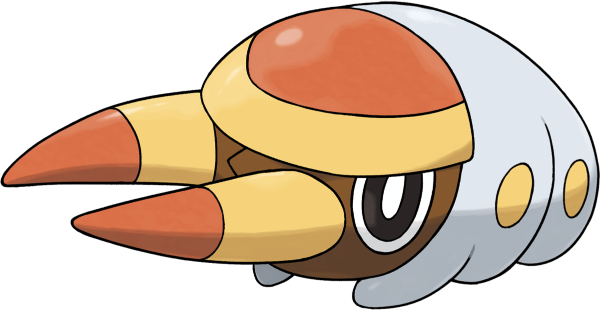 Grubbin - Bug Pokemon Sun And Moon (1200x1200), Png Download