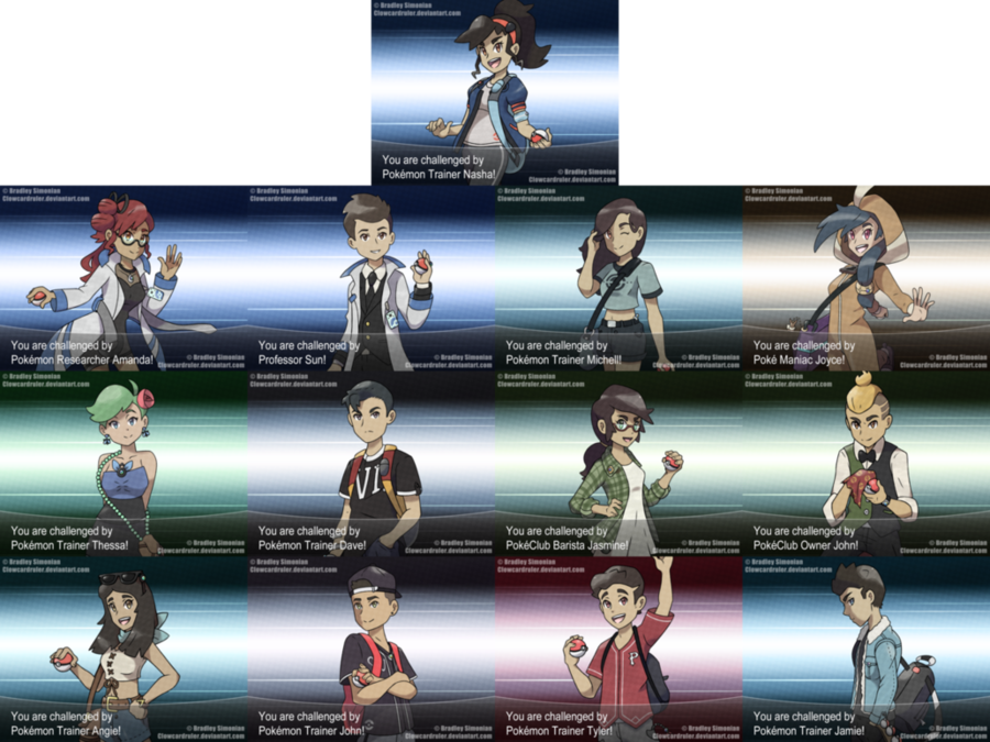 Pokemon Black White Mugshots (900x675), Png Download